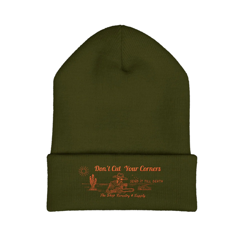 Load image into Gallery viewer, Don't Cut Corners Beanie
