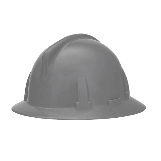 Full-Brim Hard Hat w/ Fas-Trac III Suspension