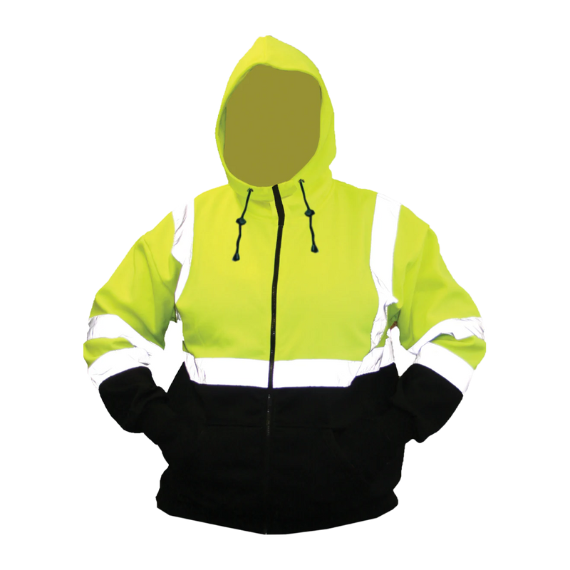Load image into Gallery viewer, Hi-Vis Class 3 Zip Hoodie

