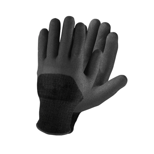 Cold Weather Insulated Nitrile Dipped Work Gloves