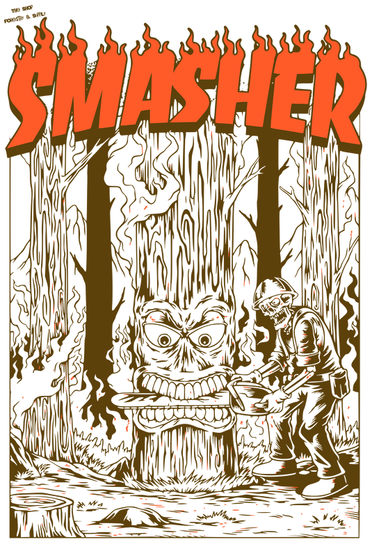 Smasher Sticker