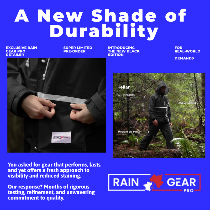 Load image into Gallery viewer, The Black Edition Unlined Waterproof Rain Jacket
