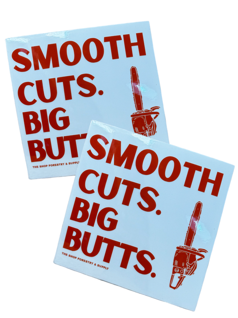 Load image into Gallery viewer, Smooth Cuts Big Butts Sticker
