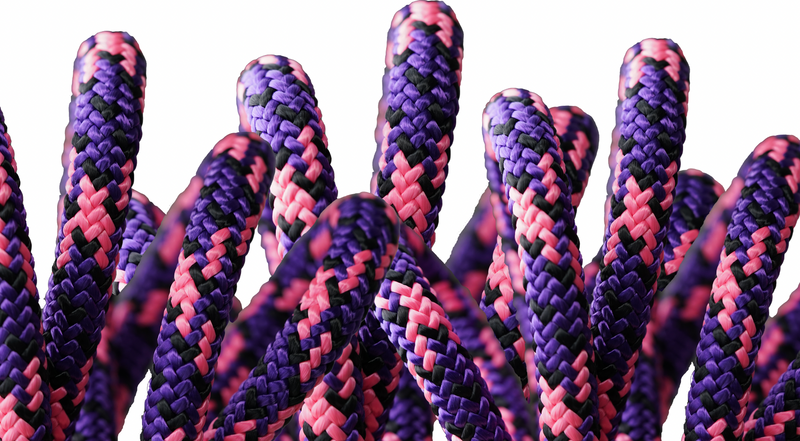 Load image into Gallery viewer, Purple Haze™ Spliced Eye Climbing Rope

