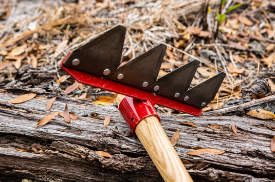 Fire Rake w/ Wooden Handle – The shop Forestry & Supply