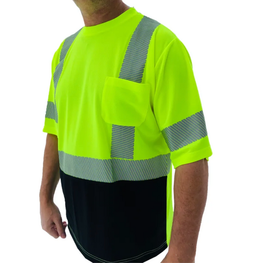 Hi-Vis Class Short Sleeve Safety Shirt - Main Image