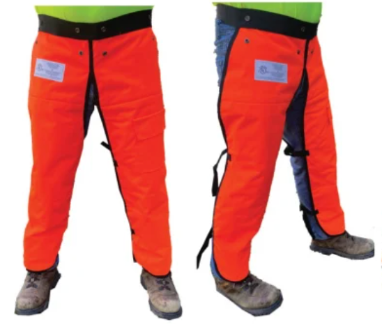 Load image into Gallery viewer, Apron Style Chainsaw Protective Chaps
