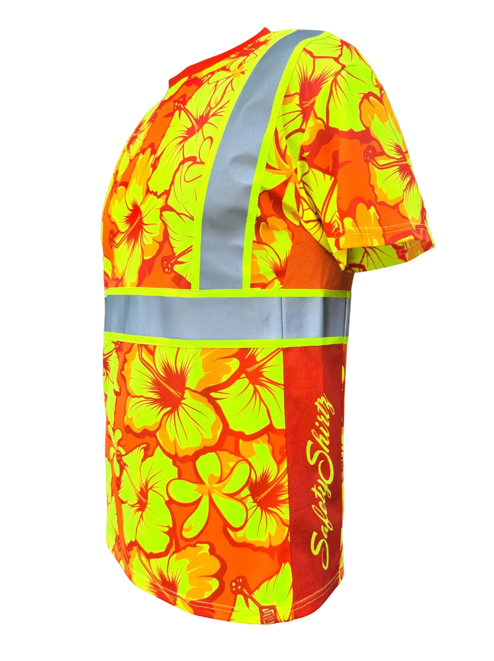 Tropic Heat Orange Class 2 Hi-Vis Shirt