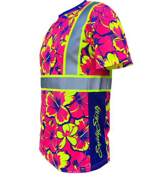 Tropic Heat Pink Class 2 Hi-Vis Shirt