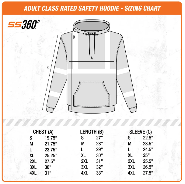 Load image into Gallery viewer, Tropic Heat Orange Class 3 Hi-Vis Hoodie

