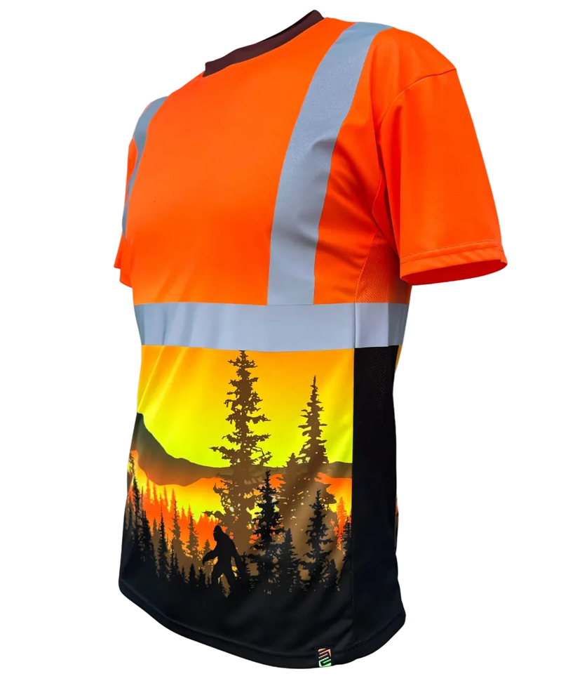 Load image into Gallery viewer, Wildland Sasquatch - Orange - Class 2 Hi-Vis Shirt
