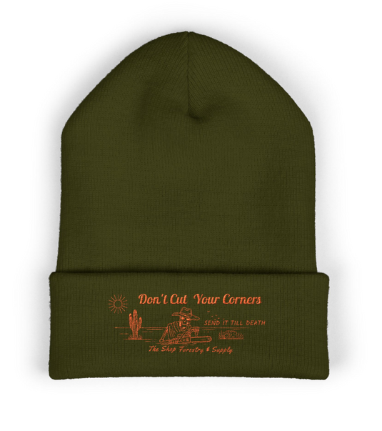 Don't Cut Corners Beanie