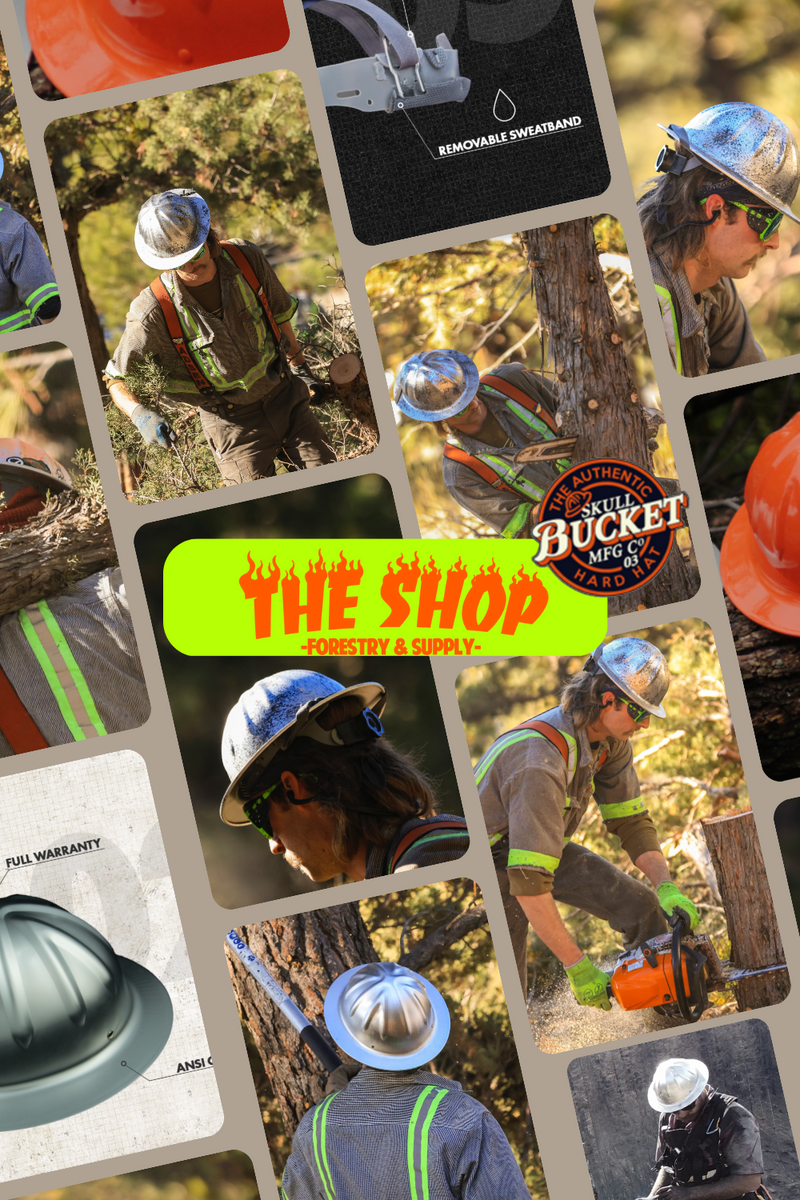 Skull bucket aluminum hard hat sales