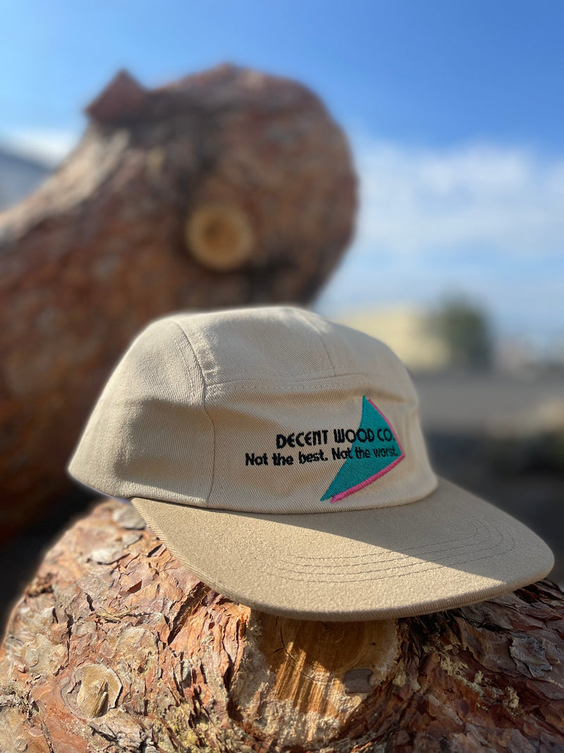 Load image into Gallery viewer, Decent Wood Co. Five Panel Hat
