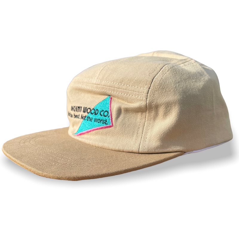 Load image into Gallery viewer, Decent Wood Co. Five Panel Hat
