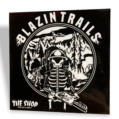 Blazin Trails Sticker