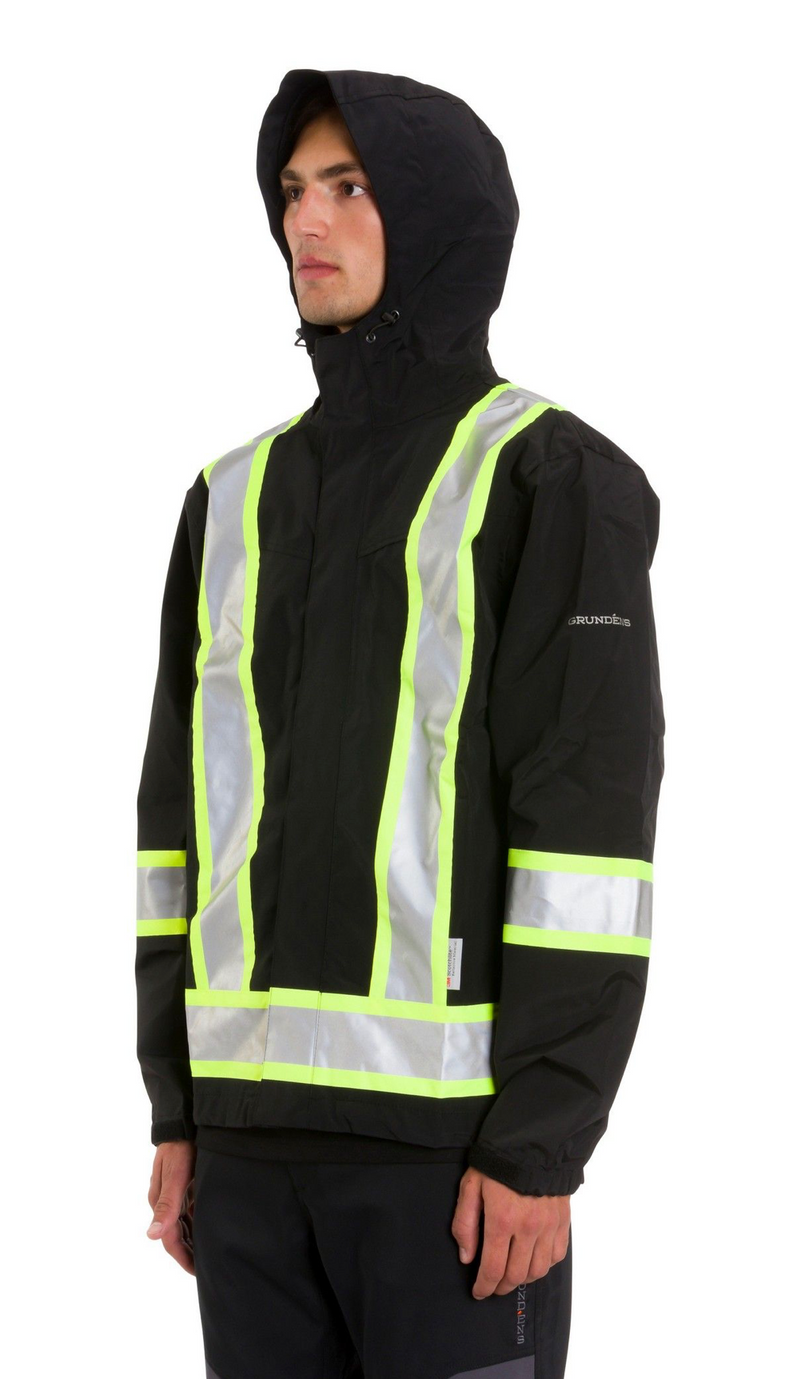 Load image into Gallery viewer, Full Share Jacket- CSA Black Reflective
