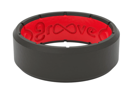 Groove Ring® Edge Black / Red Ring