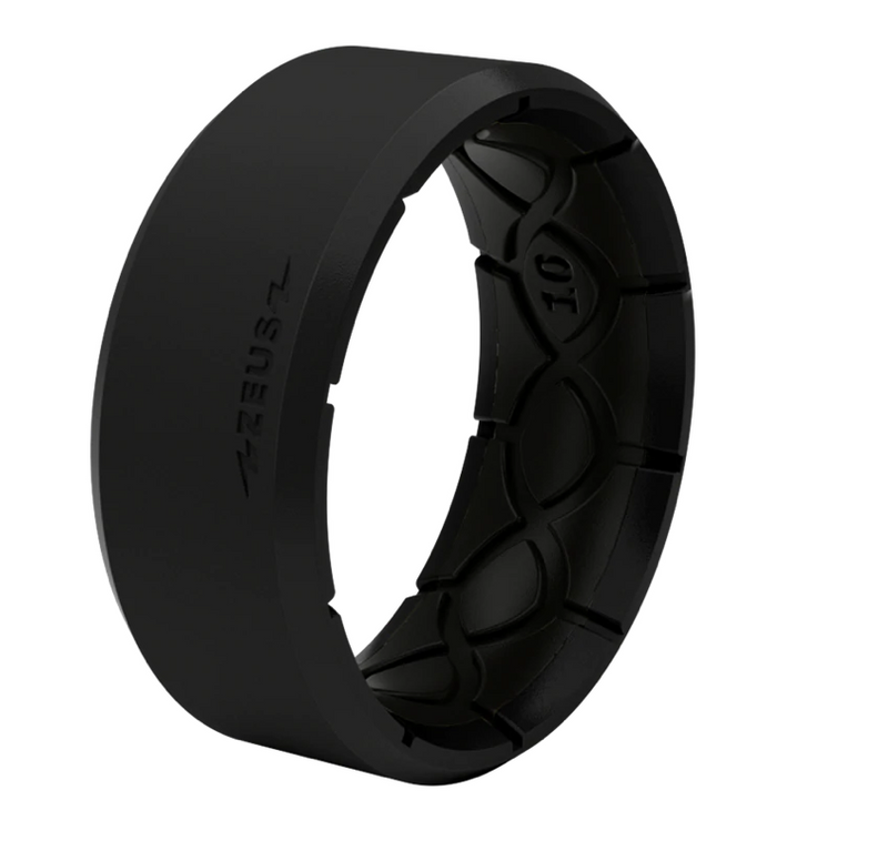 Load image into Gallery viewer, Groove Ring® Zeus Edge Black Ring
