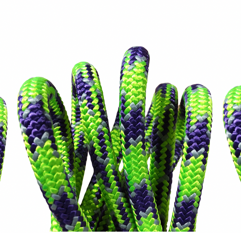 Load image into Gallery viewer, Mardi Gras™ Spliced Eye Climbing Rope
